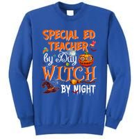 Special Ed Teacher By Day Witch By Night Great Gift Sweatshirt