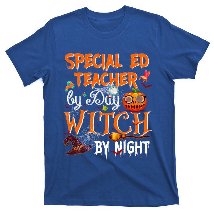 Special Ed Teacher By Day Witch By Night Great Gift T-Shirt