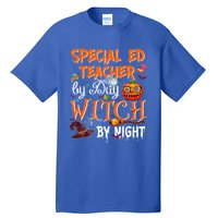 Special Ed Teacher By Day Witch By Night Great Gift Tall T-Shirt