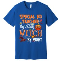 Special Ed Teacher By Day Witch By Night Great Gift Premium T-Shirt