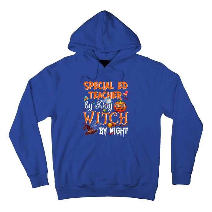 Special Ed Teacher By Day Witch By Night Great Gift Tall Hoodie