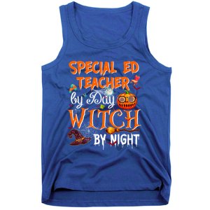 Special Ed Teacher By Day Witch By Night Great Gift Tank Top