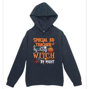 Special Ed Teacher By Day Witch By Night Great Gift Urban Pullover Hoodie