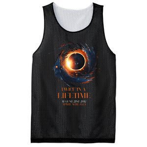 Solar Eclipse Twice In Lifetime 2024 Solar Eclipse Mesh Reversible Basketball Jersey Tank