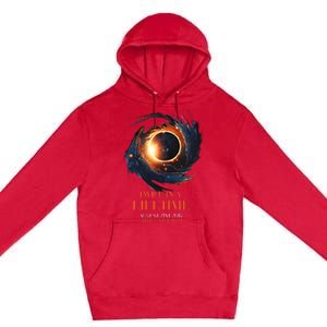 Solar Eclipse Twice In Lifetime 2024 Solar Eclipse Premium Pullover Hoodie