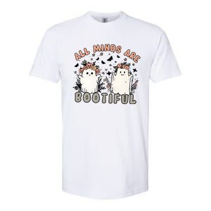 Special Education Teacher Halloween All Minds Are Bootiful Softstyle CVC T-Shirt