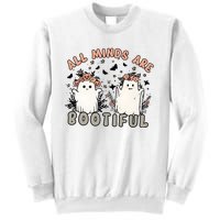 Special Education Teacher Halloween All Minds Are Bootiful Sweatshirt