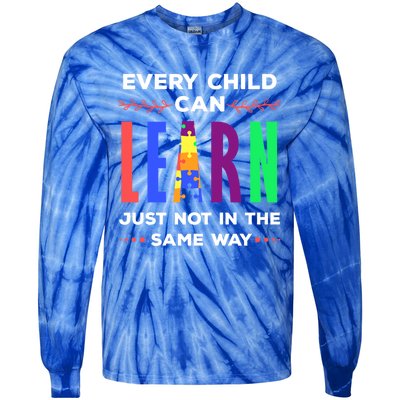 Special Ed Teacher Or Funny Special Education Teacher Gift Tie-Dye Long Sleeve Shirt