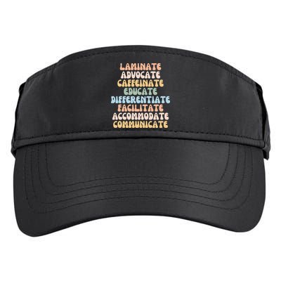 Special Education Teacher Sped Teacher Adult Drive Performance Visor
