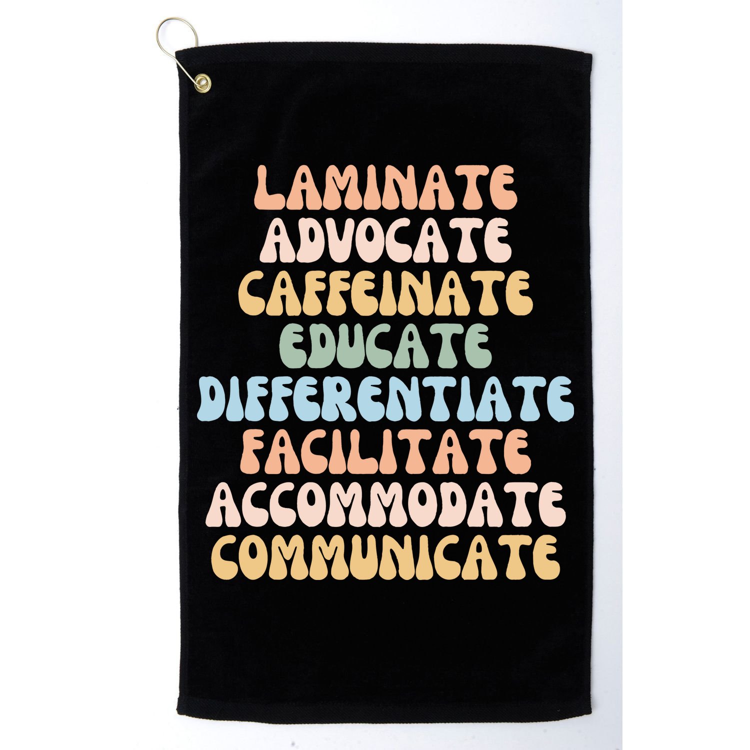 Special Education Teacher Sped Teacher Golf Towel