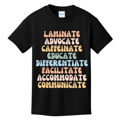 Special Education Teacher Sped Teacher Kids T-Shirt