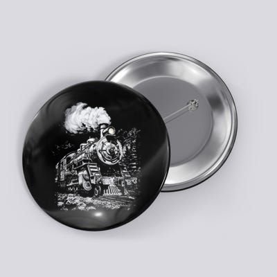 Steam Engine Train Steam Train Locomotive Vintage Train Button