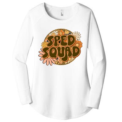 Special Education Team Sped Squad Special Women's Perfect Tri Tunic Long Sleeve Shirt