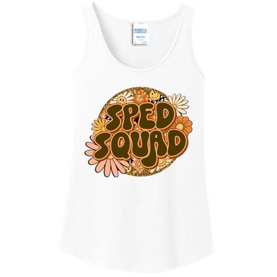 Special Education Team Sped Squad Special Ladies Essential Tank