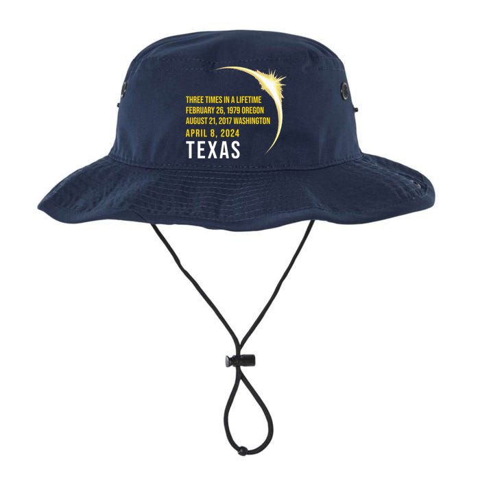 Solar Eclipse Three Times In A Lifetime 2024 Texas Bucket Hat