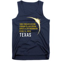 Solar Eclipse Three Times In A Lifetime 2024 Texas Tank Top