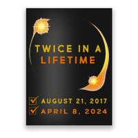 Solar Eclipse Twice In Lifetime 2024 Solar Eclipse Poster