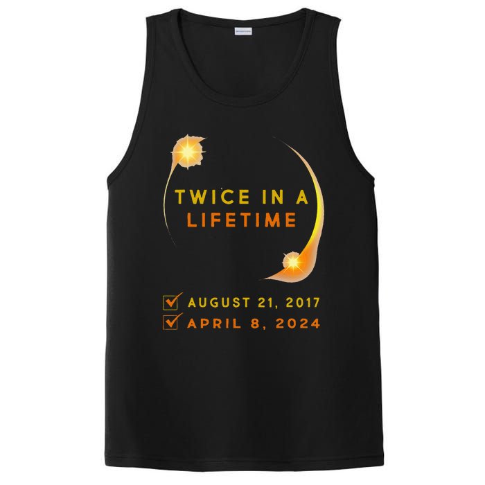 Solar Eclipse Twice In Lifetime 2024 Solar Eclipse PosiCharge Competitor Tank