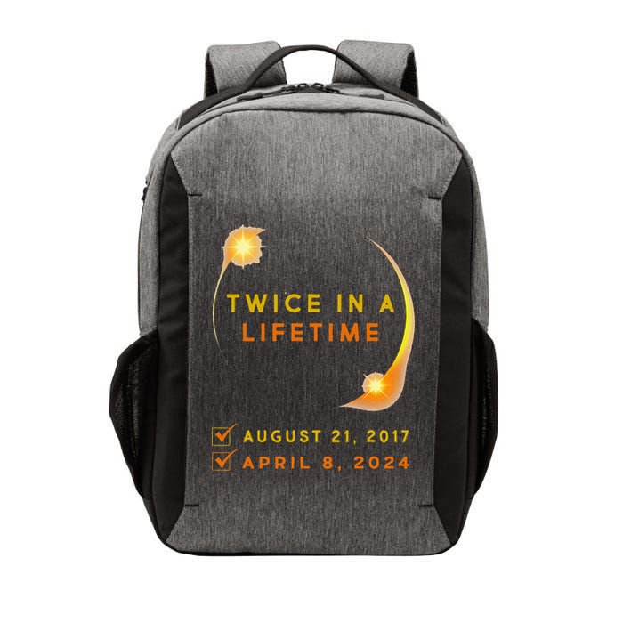 Solar Eclipse Twice In Lifetime 2024 Solar Eclipse Vector Backpack