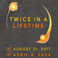 Solar Eclipse Twice In Lifetime 2024 Solar Eclipse Vector Backpack