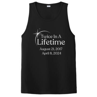 Solar Eclipse Twice In Lifetime 2024 Solar Eclipse PosiCharge Competitor Tank