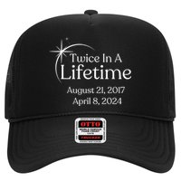 Solar Eclipse Twice In Lifetime 2024 Solar Eclipse Trucker Hat