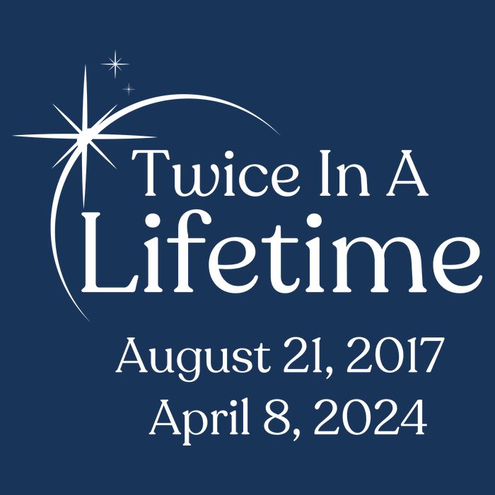 Solar Eclipse Twice In Lifetime 2024 Solar Eclipse 7-Panel Snapback Hat
