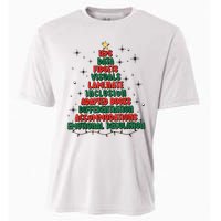 Special Ed Teacher Christmas Holiday Teacher Xmas Lights Cooling Performance Crew T-Shirt