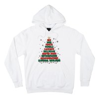 Special Ed Teacher Christmas Holiday Teacher Xmas Lights Hoodie