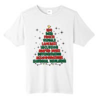 Special Ed Teacher Christmas Holiday Teacher Xmas Lights Tall Fusion ChromaSoft Performance T-Shirt