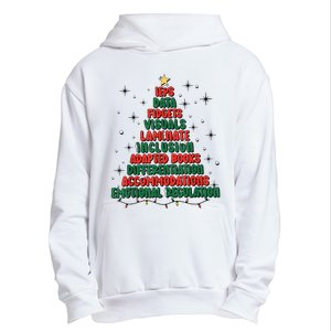 Special Ed Teacher Christmas Holiday Teacher Xmas Lights Urban Pullover Hoodie