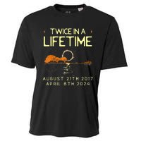 Solar Eclipse Twice In Lifetime April 08 2024 Cooling Performance Crew T-Shirt