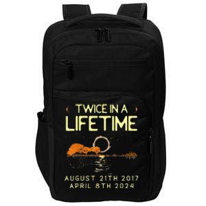 Solar Eclipse Twice In Lifetime April 08 2024 Impact Tech Backpack