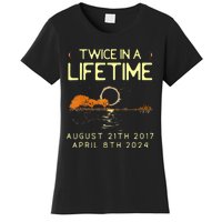 Solar Eclipse Twice In Lifetime April 08 2024 Women's T-Shirt