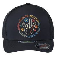 Special Education Teacher Inspirational Sped Teachers Autism Flexfit Unipanel Trucker Cap