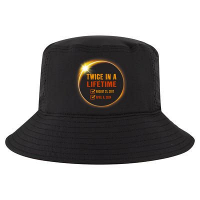 Solar Eclipse Twice In Lifetime 2024 Solar Eclipse Cool Comfort Performance Bucket Hat