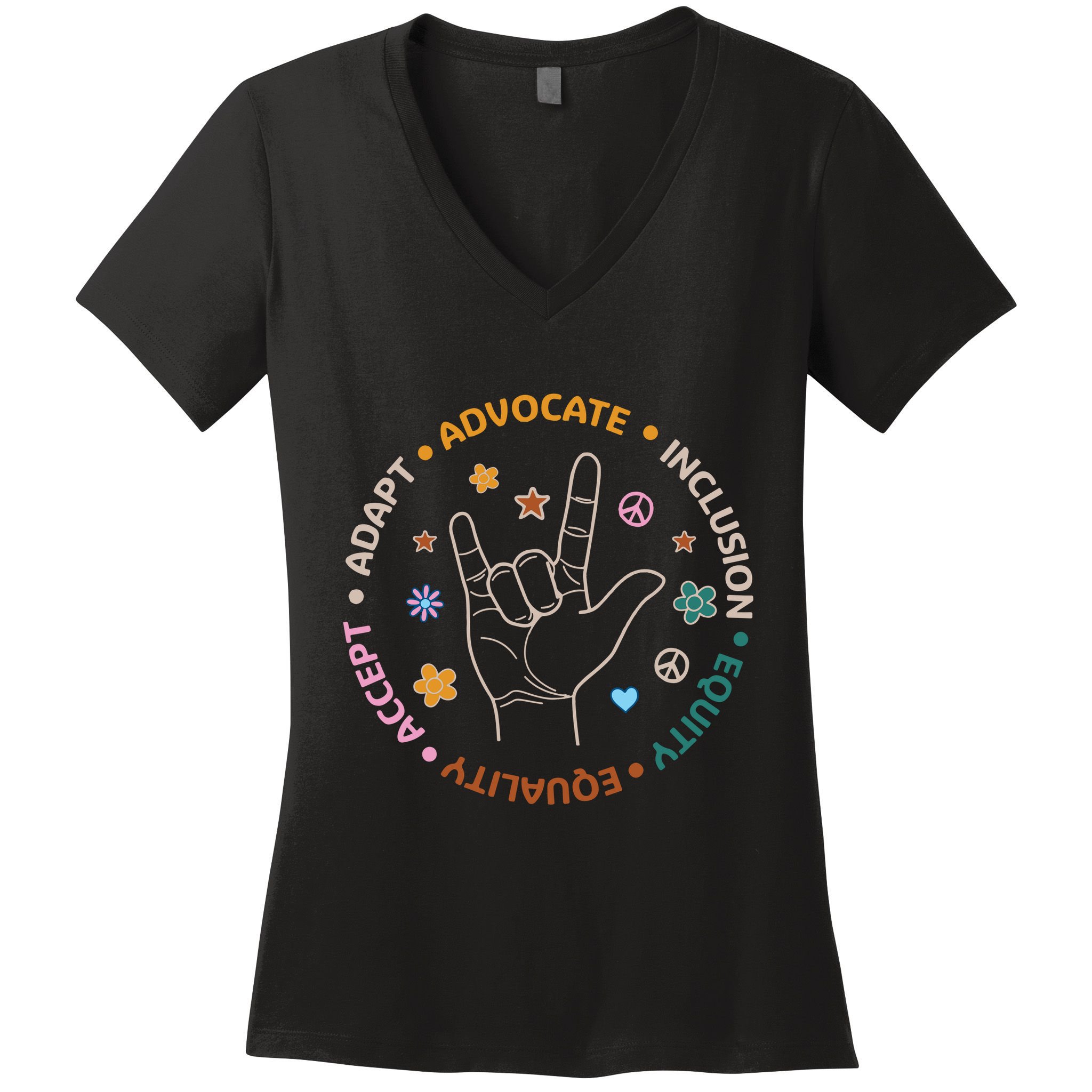 Special Education Teacher Sped Teacher Women's V-Neck T-Shirt