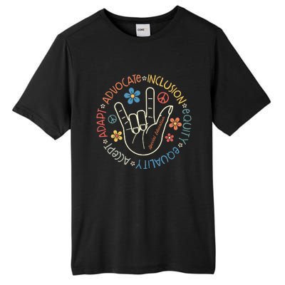 Special Education Teacher Inspirational SPED Teachers Autism Tall Fusion ChromaSoft Performance T-Shirt