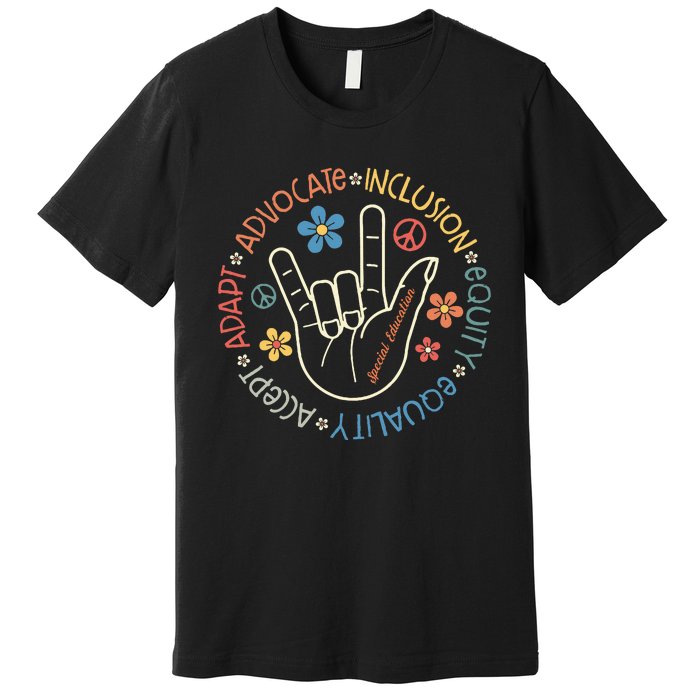 Special Education Teacher Inspirational SPED Teachers Autism Premium T-Shirt