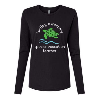 Special Education Teacher Womens Cotton Relaxed Long Sleeve T-Shirt