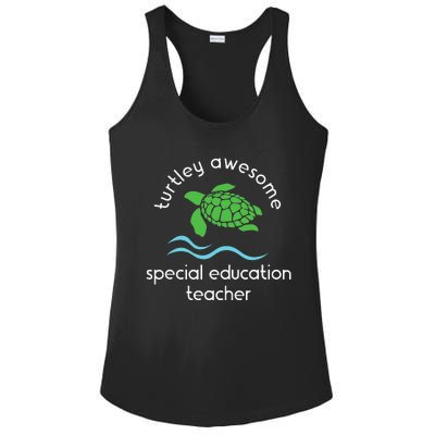 Special Education Teacher Ladies PosiCharge Competitor Racerback Tank