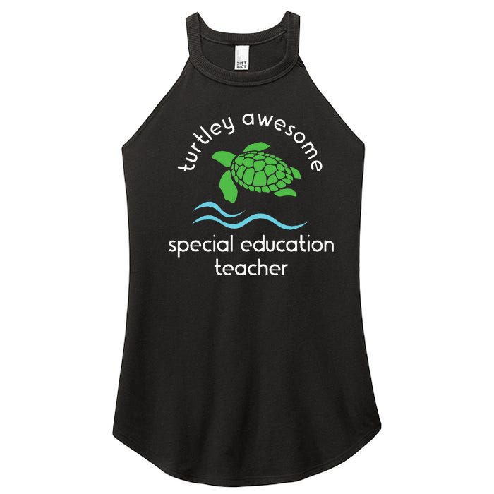 Special Education Teacher Women’s Perfect Tri Rocker Tank