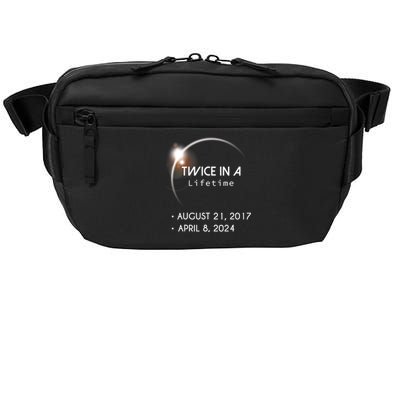 Solar Eclipse Twice In Lifetime 2024 Crossbody Pack