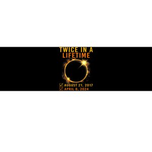 Solar Eclipse Twice In Lifetime 2024 Solar Eclipse Bumper Sticker