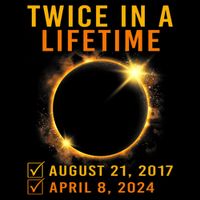 Solar Eclipse Twice In Lifetime 2024 Solar Eclipse Baby Bodysuit