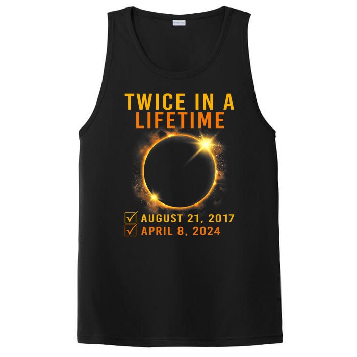 Solar Eclipse Twice In Lifetime 2024 Solar Eclipse PosiCharge Competitor Tank