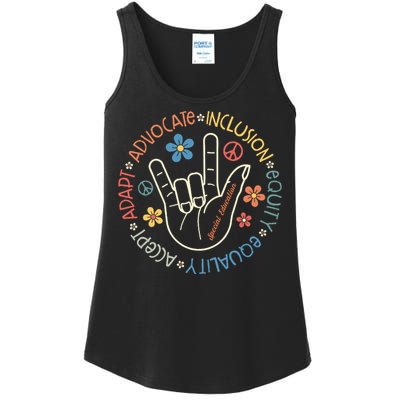 Special Education Teacher Inspirational SPED Teachers Autism Ladies Essential Tank