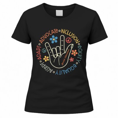 Special Education Teacher Inspirational SPED Teachers Autism Women's T-Shirt