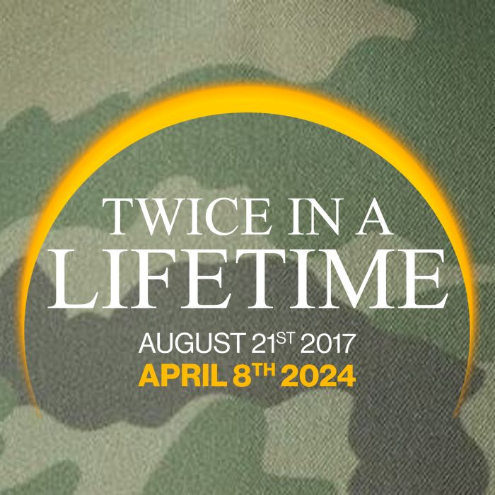 Solar Eclipse Twice In Lifetime 2024 Legacy Tie Dye Trucker Hat