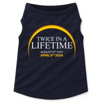 Solar Eclipse Twice In Lifetime 2024 Doggie Tank